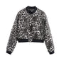 Casual Single-breasted Stand Collar Short Jacket With Pockets Fashion Long Sleeve Outwear Tops Coat For Womens Clothing